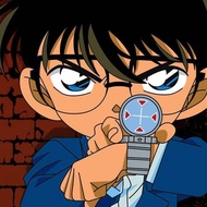 9 Cartoon Infrared Laser Watch Conan Children's Watch Boy Detective Conan Toy Black Technology Watch