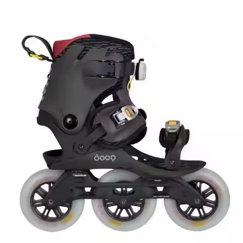 100% Original Powerslide Doop Roller Skating Shoes 4*80mm or 3*100/110mm Luminous Wheels Inline Skat