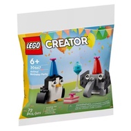 QKQK/Brand New Ready Stock Invoice LEGO 30667 Animal Party LEGO Small Bag Series