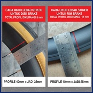 Swiss GR531 DT Rim Sticker Decal