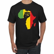 Love Africa Map Power Men Graphic Tshirt