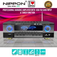 NIPPON AV-818TKUS Professional Power Amplifier Karaoke Amp Ampli Home Theater Receiver Support USB S