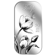 999 Pure Silver | 5g Tulip Silver Bar