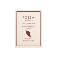 Fossa Chocolate Malaysia Semai 72% Dark Chocolate