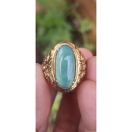 Batu Bacan Palamea Kristal HQ - Giwang ( Batu Akik Natural asli Ternate )