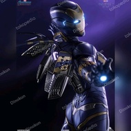 PO# Queen Studio MARVEL Iron Man Mark 49 Rescue 1/4 Statue