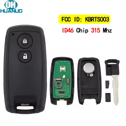 OHHUANUO TS001 FCC ID: KBRTS003 Smart Card 315MHz ID46 Chip For Suzuki SX4 Grand Vitara 2007-2013 Sw