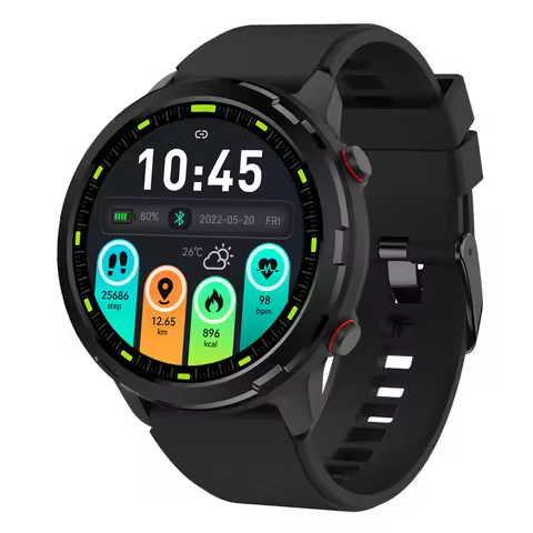 S47 Smart Watch GPS Track Positioning Men Bluetooth Call Outdoor Sports Fitness Tracker Health Monit