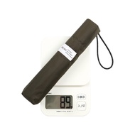 KIZAWA Lightweight Folding Umbrella, 6 ribs, 89g-139g, Men's Check, 50cm-60cm, Compact, Durable, Win