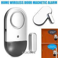 COOLSY Wireless Door Window Magnetic Sensor House Entry Burglar Alarm System Independent Personal Wireless Security Burglar Alarm Bell For Home Security