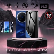 Anti-scratch Spy Glossy Hydrogel Film Privacy Screen Protector Vivo X200 X200 Pro X200 Pro Mini