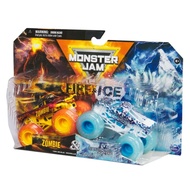 Special Monster Jam Fire and Ice 2 Double Zombie v Northern Nightmare, Megalodon v Mutt, Max D v Dra
