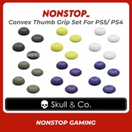 Skull & Co Convex Thumb Grip Set For PS5 PS4 Switch Pro Controller Joystick Cap Analog Protective Co