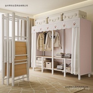 Cloth Household Integrated Wardrobe Rental Room Wardrobe Steel-Free Wardrobe Installation Bedroom Fo