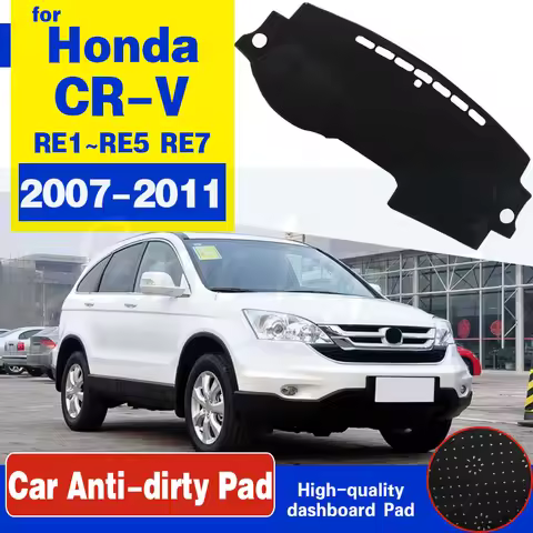 For Honda CR-V RE1~RE5 RE7 2007 2008 2009 2010 2011 Anti-Slip Mat Dashboard Cover Sunshade Dashmat C