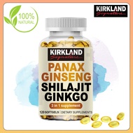 Panax Ginseng Shilajit Ginkgo Capsule Supplements enhance memory regulate immune function