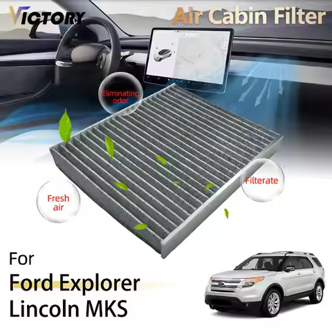 PM2.5 Car Air Filter For Ford Explorer U502 3.5L Ford Flex Ford Taurus Lincoln MKS MKT Accessories S