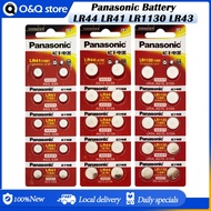 Panasonic LR44 SR44SW A76 AG13 LR41 SR41SW AG3 LR1130 LR54 AG10 LR43 AG12 Button Battery