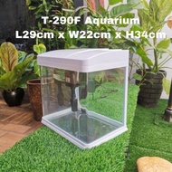 SOBO Mini Aquarium Set T-290F (White) With Pump Filter Led Light