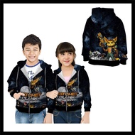 Boys' Hoodie Jacket Custom Fullprint Ratchet And Clank Shooter GameWanita