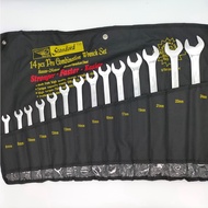 Standard Ring Wrench of all sizes from 8mm to 19mm.