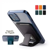 Phone 3 4E Stand Strong Magnetic Leather Wallet With Holder For Magsafe Iphone 16 15 14 Pro Max Ma