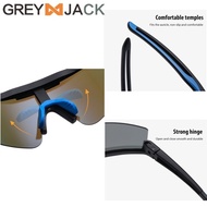 Grey Jack Kacamata Sepeda Frameless Polarized Antiuv Sportolahrag 3049