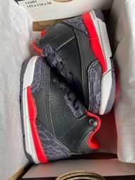 Nike Air Jordan 3 代 嬰兒鞋 Baby shoe 2c