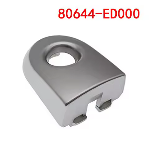 1x Gray Door Handle Cover Cap For Nissan Tiida 2005-2010 80644-ED000 80644-ED001 Single Hole/Double 