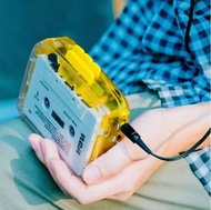 PANDA CAMERA - NINMLab IT'S OK TOO 藍芽 5.0 Walkman 卡式帶立體聲播放器（黃色）