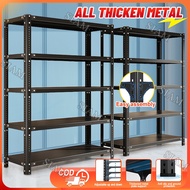 200*180 Metal Rack Steel Rack 5/6 Layer Shelf Boltless Rack Adjustable Stainless Shelf