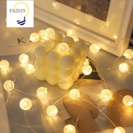 LEDFairy Lights Strip LightLEDDecoration 1M 2M 3M BatteryOperated Copper Wire String LightsCrack Rou