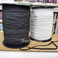 288 yard 4mm Elastic Band Lembut Getah Mask 1 roll getah