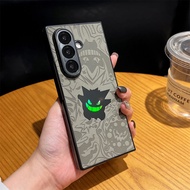 Phim hoạt hình mới giấy laser Ốp điện thoại cho Samsung Galaxy Z fold7 fold6 gengar Mẫu zfold5/4 Chấ