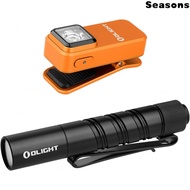 Practical OLIGHT Oclip Rejected EDC Flashlight 300 Lumens Dual Light Sources Bundle I3T 2 EOS Pocket