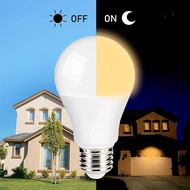 E27 5W/9W/12W LED Light Bulb Light Sensor Smart Lamp for Room Night Light Auto On/Off for Stair Hall