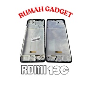 MIDDLE FRAME LCD HOLDER/LCD FRAME FOR REDMI 13C/poco C65/poco M6 5G BLACK