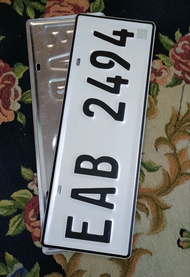 CAR PLATE TEMPORARY PLATE