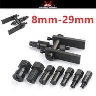 (8-29mm) 10pcs Steel 2-jaw Bearing Puller Motorcycle Inner Bearing Remover Bearing Extractor Puller 
