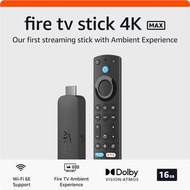 (最新6E / 4K MAX 版本) Amazon Fire TV Stick 4K Max (Latest Version)