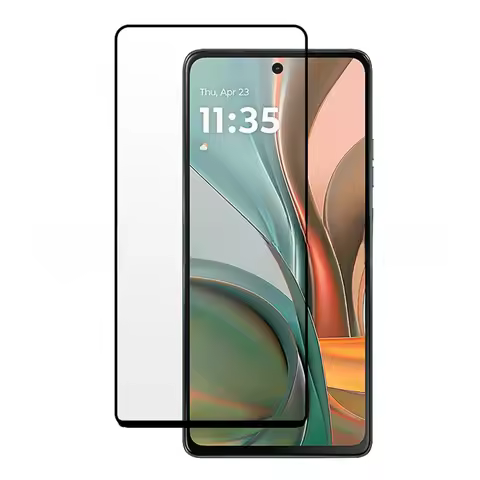 For Motorola Moto G75 Tempered Glass Screen Protector For MOTO G75 Black Edge Full Cover Protective 