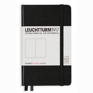 德國 LEUCHTTURM1917 硬殼筆記本 A6/ 黑/ 空白