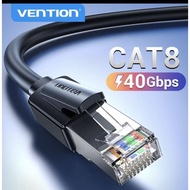 0.5m Vention Cat8 SFTP Gaming Ethernet Patch Cable 40Gbps 2000MHz Super Speed RJ45 (Free Registered 