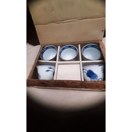 Ceramic tea cups set of 5