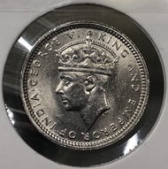2e.1香港五仙 1939年【全新未使用--原廠車輪轉光/靚品2e.1】【戰前 英皇喬治六世】 香港舊版錢幣・硬幣 $190 (2e.1)