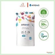 Gel rửa bình sữa thuần chay ATONO2 túi 480g túi nước rửa không mùi cho bé 0m+ - Monnie Kids