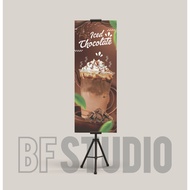 BUNTING AIR COKLAT FREE DESIGN BOLEH EDIT MAKLUMAT TAMBAH INFO