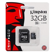 Micro SD 32 / 64GB Memory Card KINGSTON CLASS 10