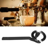 Coffee Machine Brush  Cleaning Detachable Round Elbow Short Handle Brew Head Tools 58mm 21x7.8cm