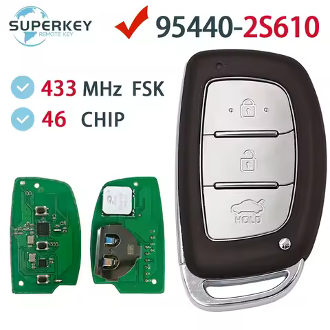 95440-2S610 95440-2S600 For HYUNDAI IX35 Tucson 2013 2014 2015 2016 2S600 2S610 433MHz 46 CHIP Smart
